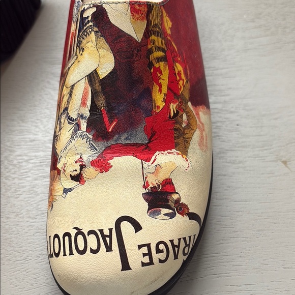 Icon Art Women’s Slip-on Colorful Circus Graphic On Shoes Gently used. SZ:7 - Picture 5 of 10